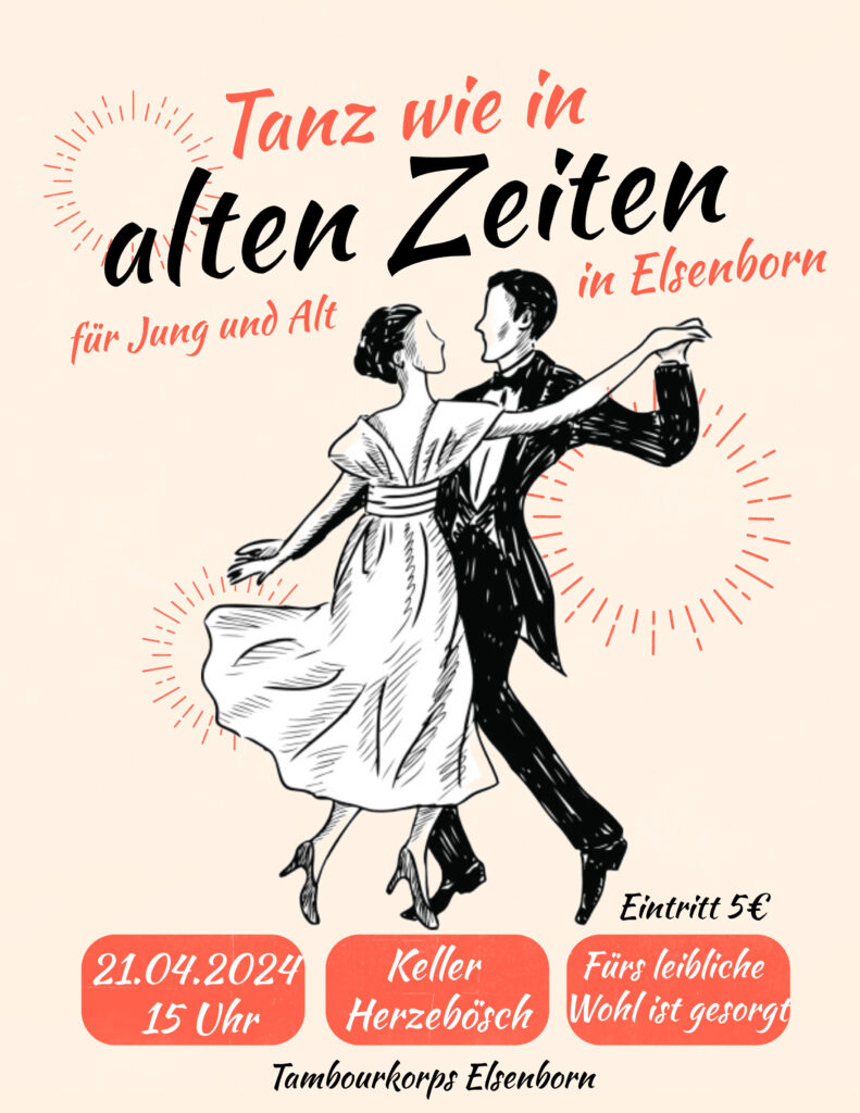 „Tanz wie in alten Zeiten“ in Elsenborn